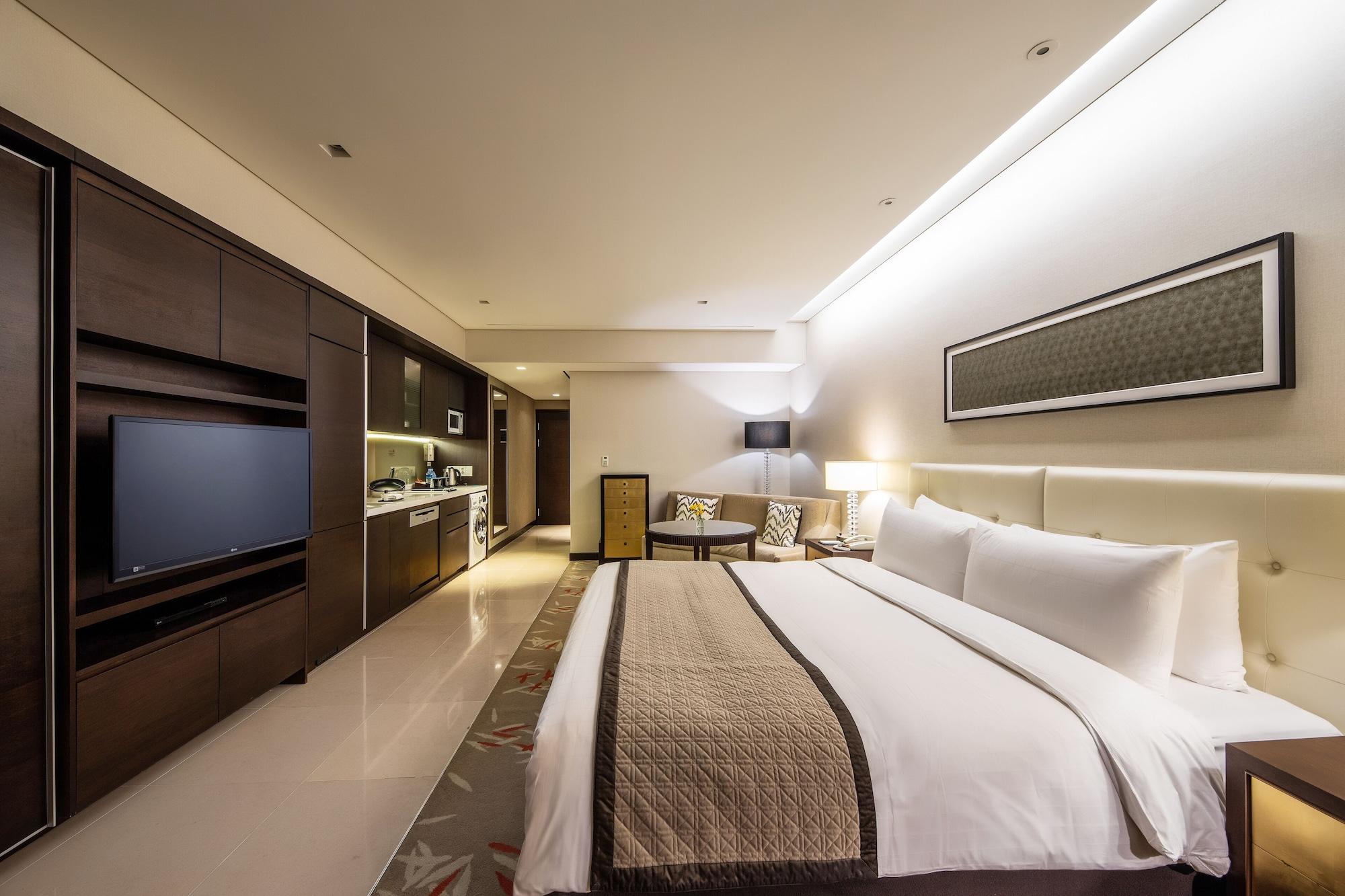 Aparthotel Oakwood Premier Coex Center Seul Esterno foto