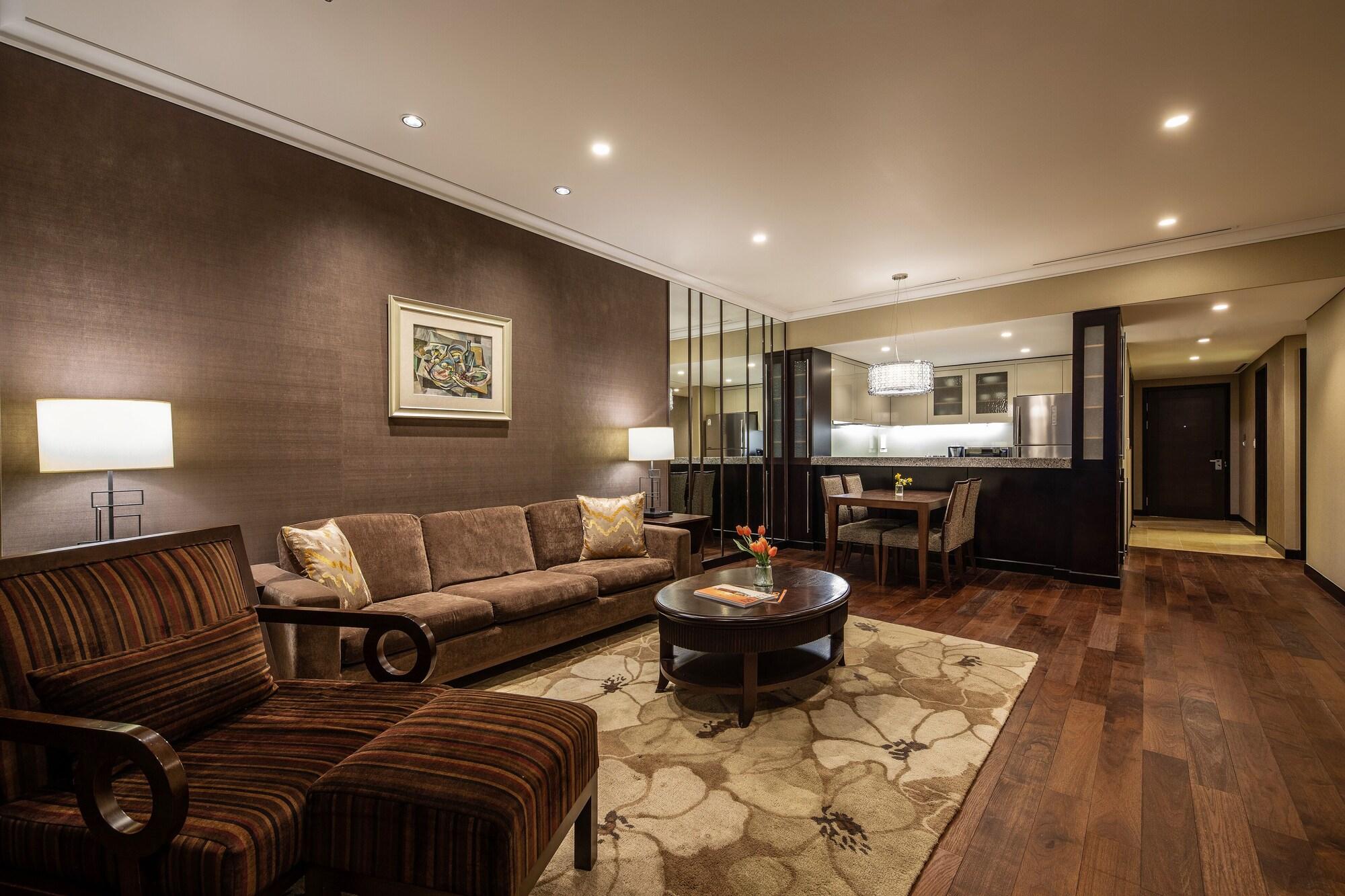 Aparthotel Oakwood Premier Coex Center Seul Esterno foto