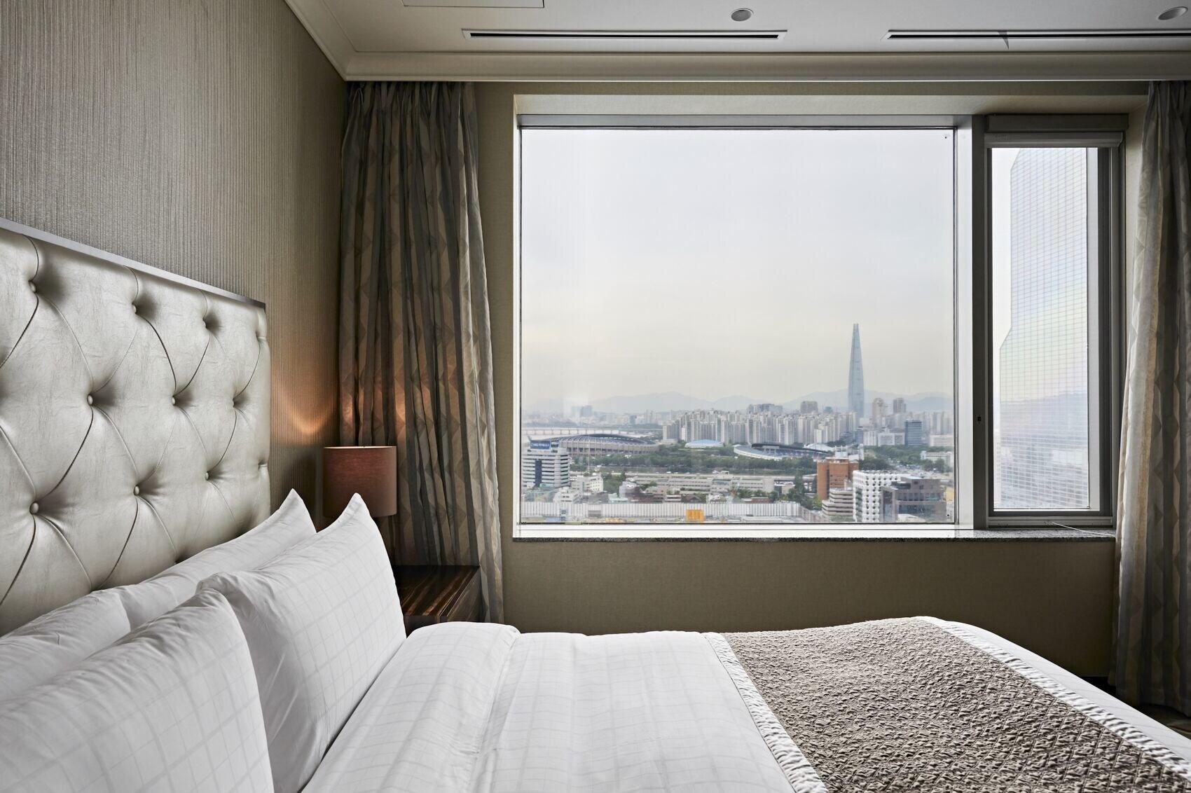Aparthotel Oakwood Premier Coex Center Seul Esterno foto